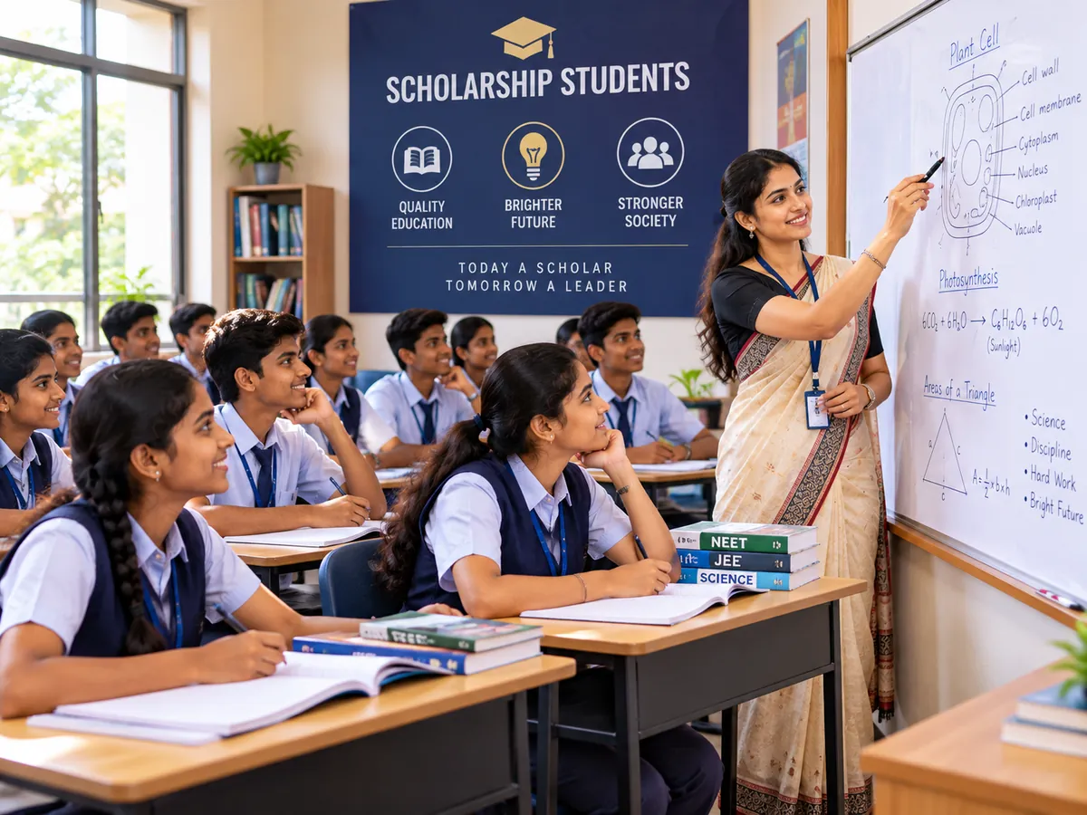 Jnanaashraya scholarship students